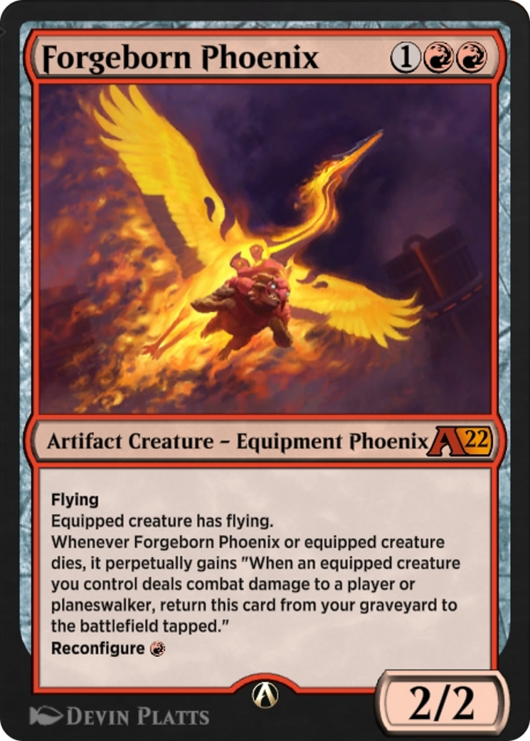 Forgeborn Phoenix  [Alchemy: Kamigawa]