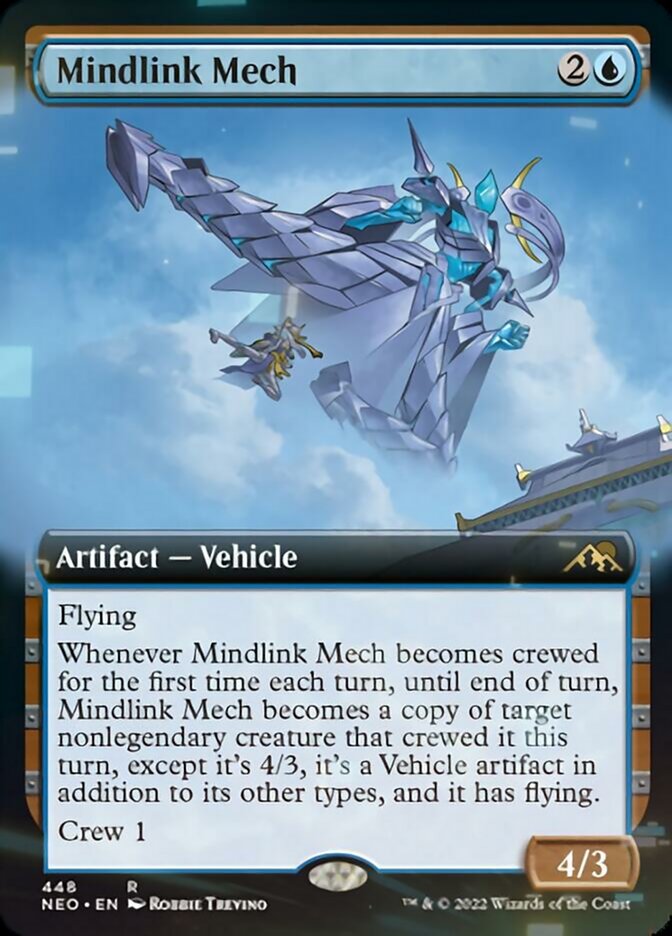 Mindlink Mech (Extended Art) [Kamigawa: Neon Dynasty] Foil