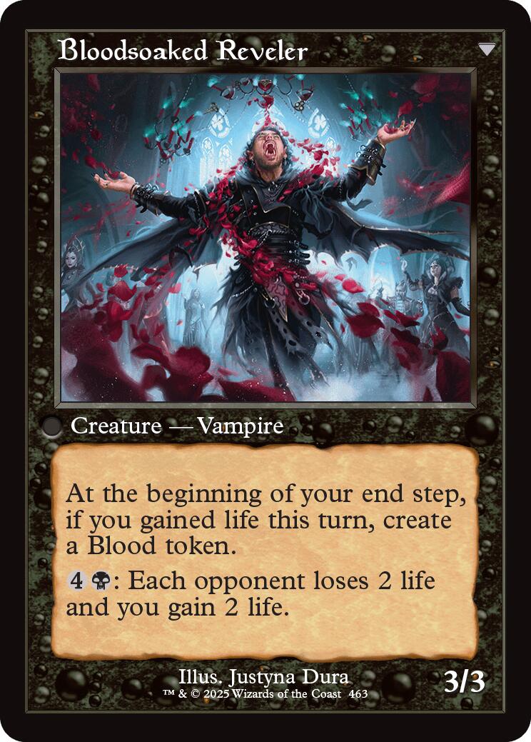 Restless Bloodseeker // Bloodsoaked Reveler (Retro Frame) [Innistrad Remastered] Foil