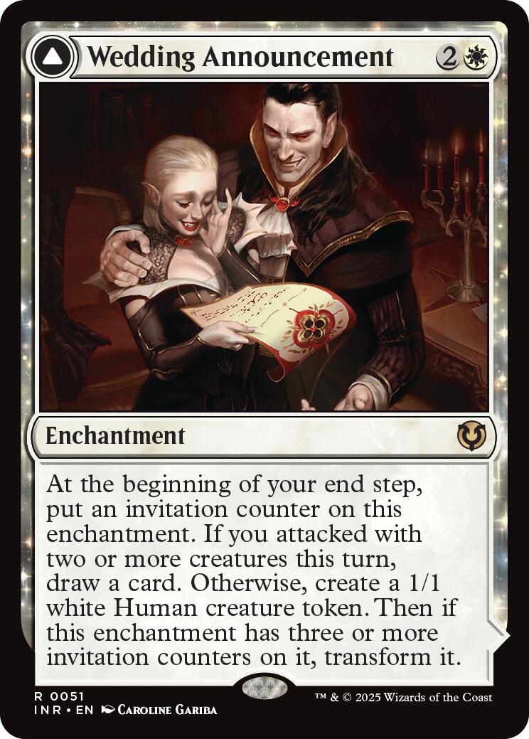Wedding Announcement // Wedding Festivity [Innistrad Remastered] Foil