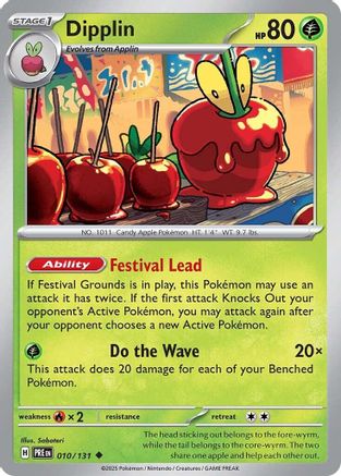 Dipplin (010/131) [Scarlet & Violet: Prismatic Evolutions] Reverse Holofoil