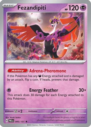 Fezandipiti (045/131) [Scarlet & Violet: Prismatic Evolutions] Reverse Holofoil