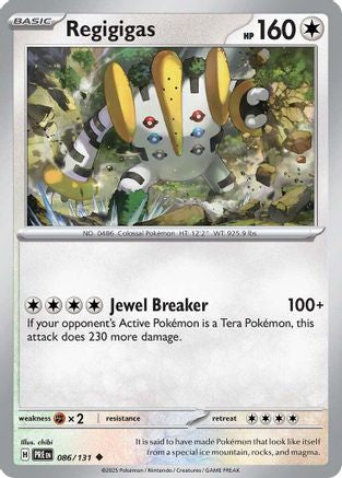Regigigas (086/131) [Scarlet & Violet: Prismatic Evolutions] Reverse Holofoil