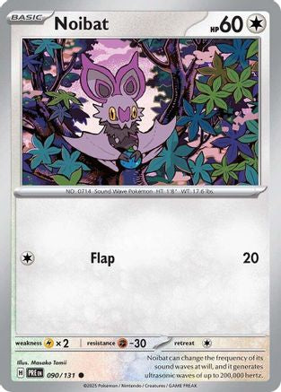 Noibat (090/131) [Scarlet & Violet: Prismatic Evolutions] Reverse Holofoil
