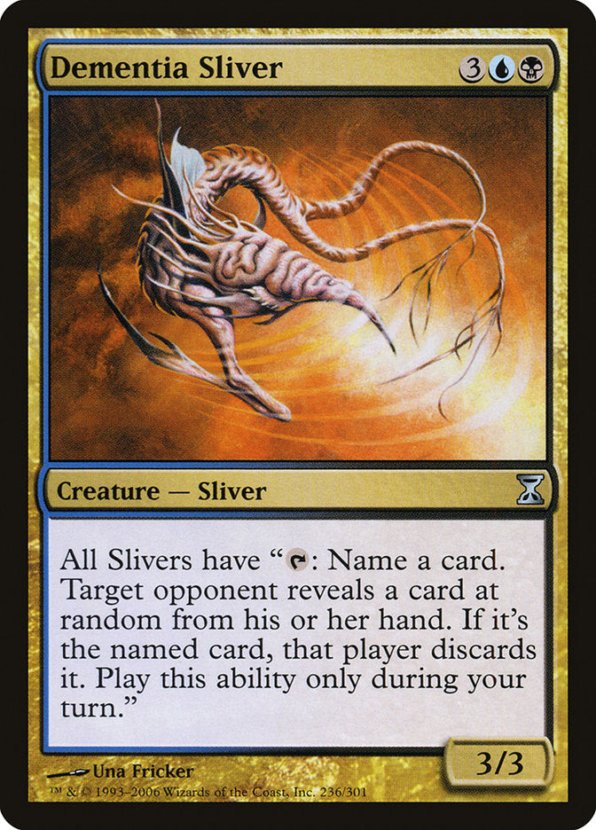 Dementia Sliver [Time Spiral] Foil