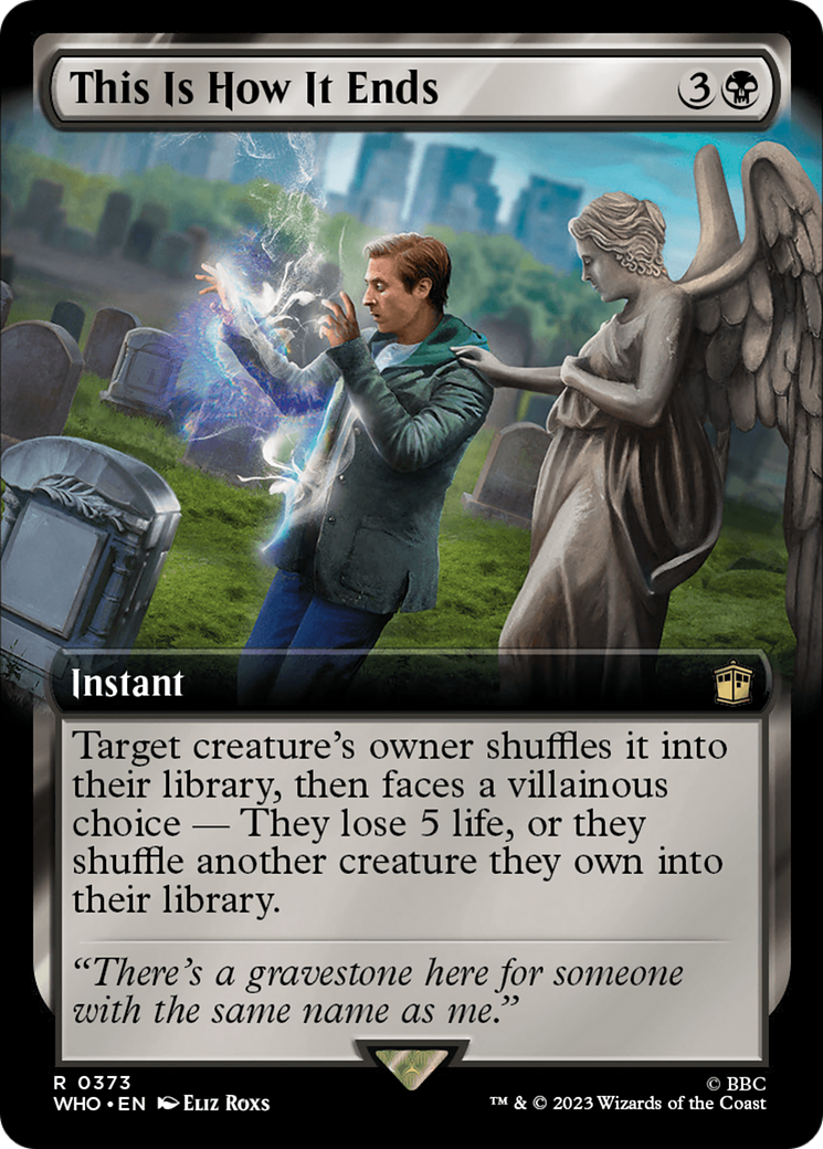 This Is How It Ends (Extended Art) [Doctor Who] Foil