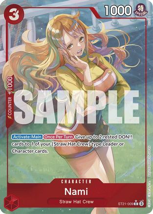 Nami (Parallel) (ST21-009) - [Starter Deck EX: Gear 5] Foil