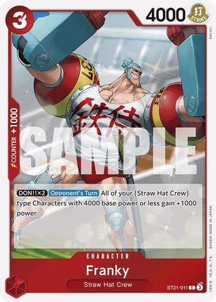 Franky (ST21-011) - [Starter Deck EX: Gear 5]
