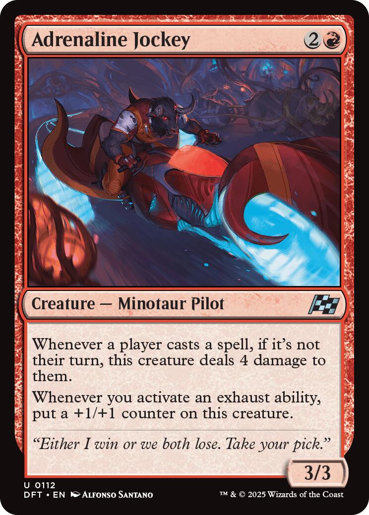 Adrenaline Jockey [Aetherdrift] Foil