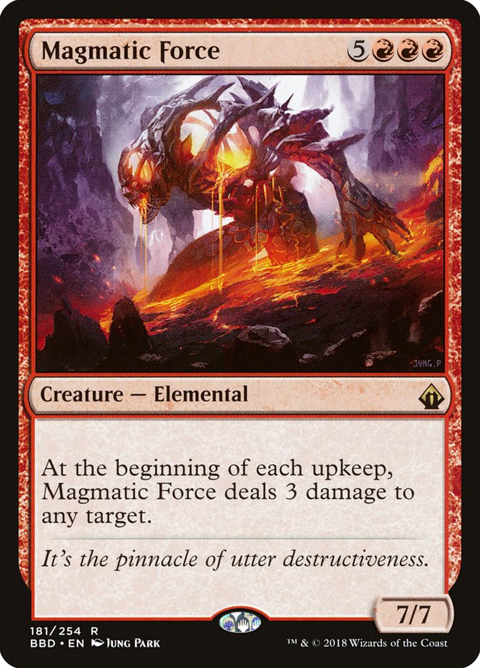 Magmatic Force [Battlebond] Foil