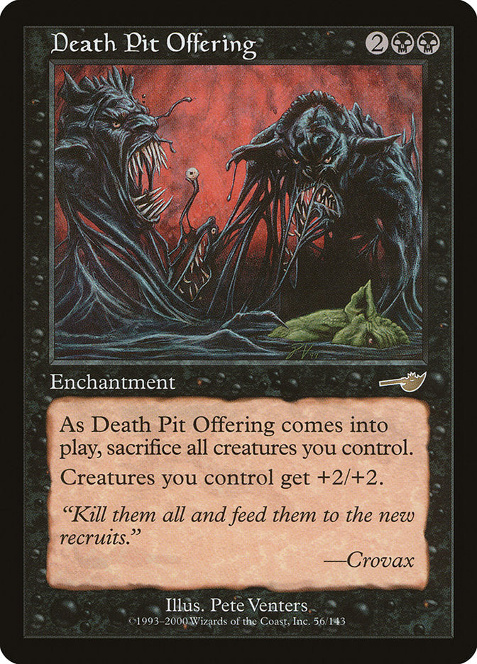 Death Pit Offering [Nemesis] Foil