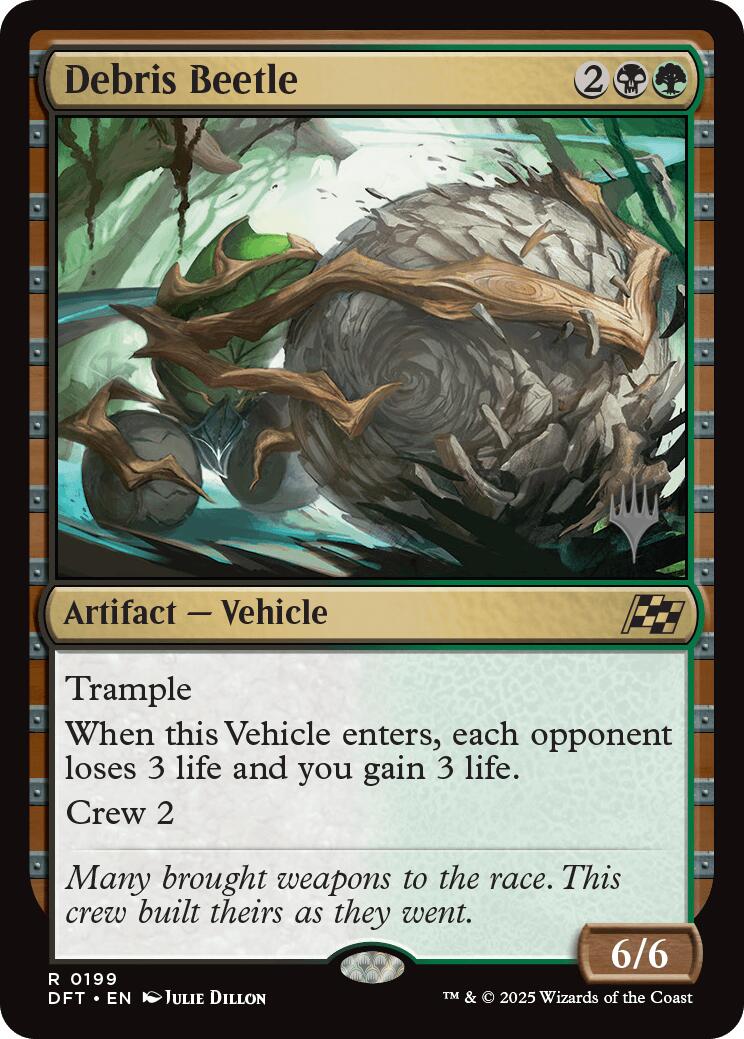 Debris Beetle (Promo Pack) [Aetherdrift Promos] Foil