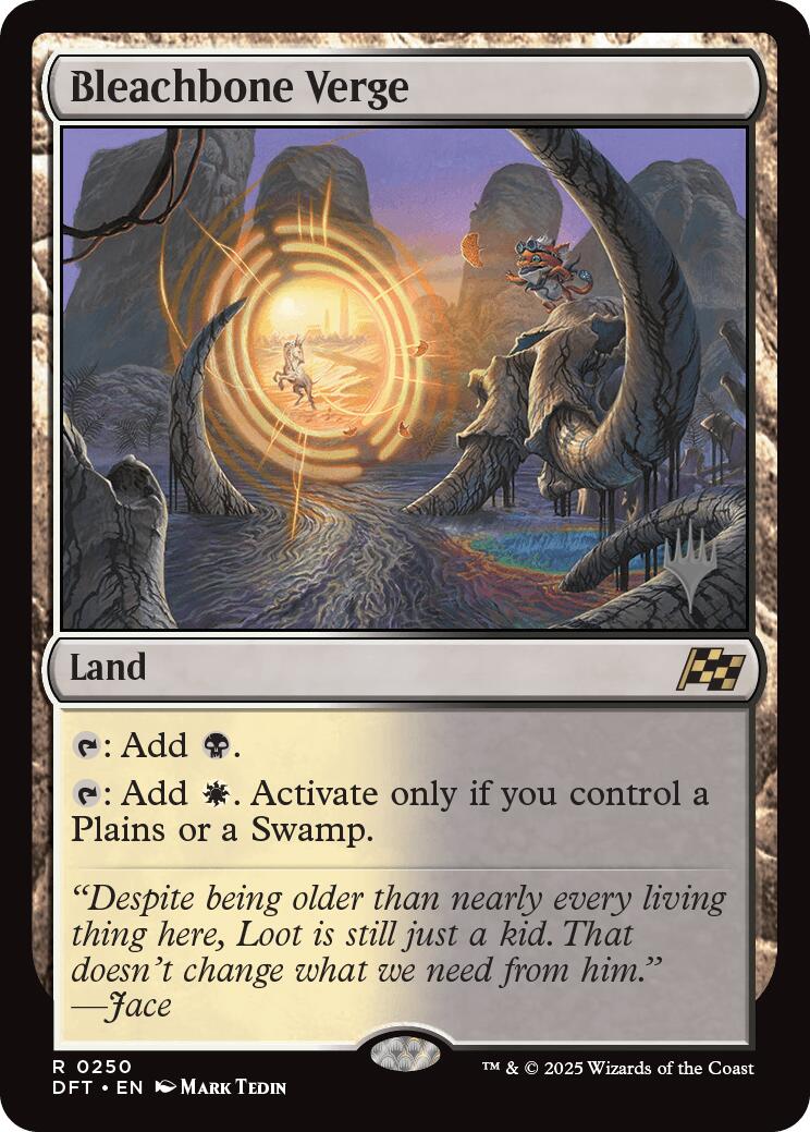 Bleachbone Verge (Promo Pack) [Aetherdrift Promos] Foil