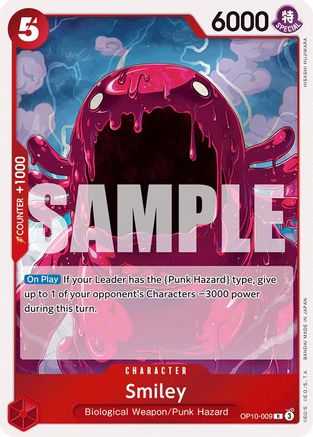 Smiley (OP10-009) - [Royal Blood] Foil