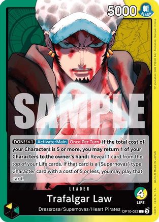 Trafalgar Law (022) (OP10-022) - [Royal Blood]