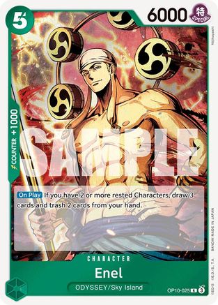 Enel (OP10-025) - [Royal Blood] Foil