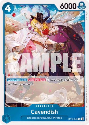 Cavendish (045) (OP10-045) - [Royal Blood] Foil