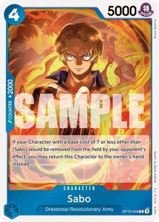 Sabo (OP10-049) - [Royal Blood] Foil