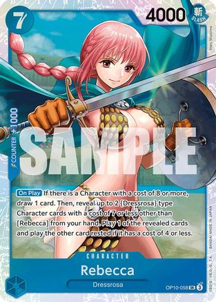 Rebecca (OP10-058) - [Royal Blood] Foil