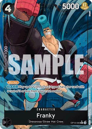 Franky (090) (Parallel) (OP10-090) - [Royal Blood] Foil