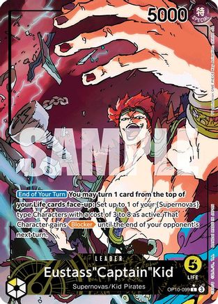 Eustass"Captain"Kid (099) (Parallel) (OP10-099) - [Royal Blood] Foil