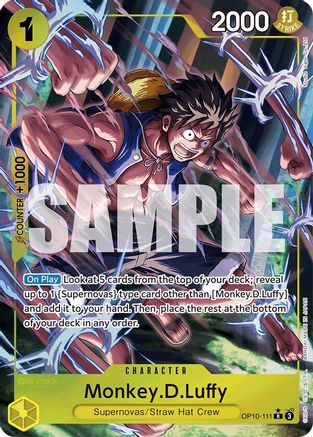 Monkey.D.Luffy (111) (Parallel) (OP10-111) - [Royal Blood] Foil