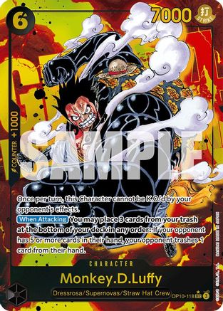 Monkey.D.Luffy (118) (Parallel) (OP10-118) - [Royal Blood] Foil