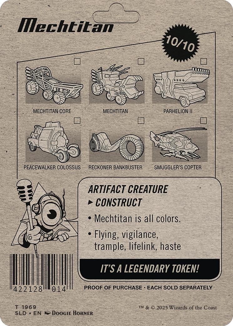 Mechtitan Token [Secret Lair Drop Series] Foil