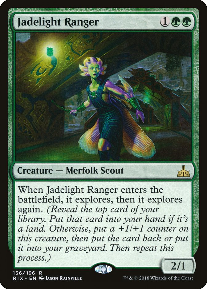 Jadelight Ranger [Rivals of Ixalan] Foil