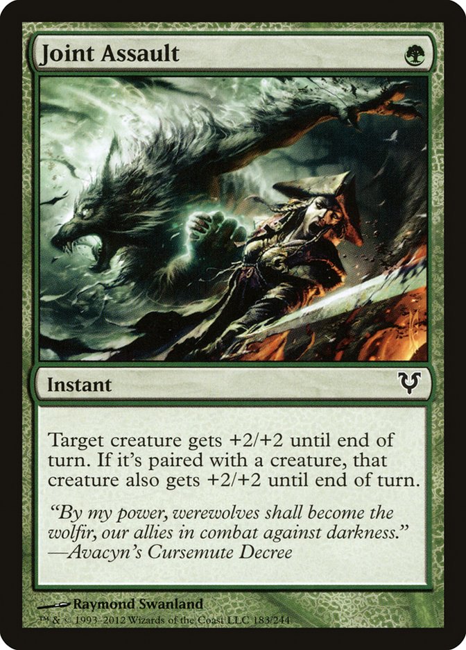 Joint Assault [Avacyn Restored] Foil