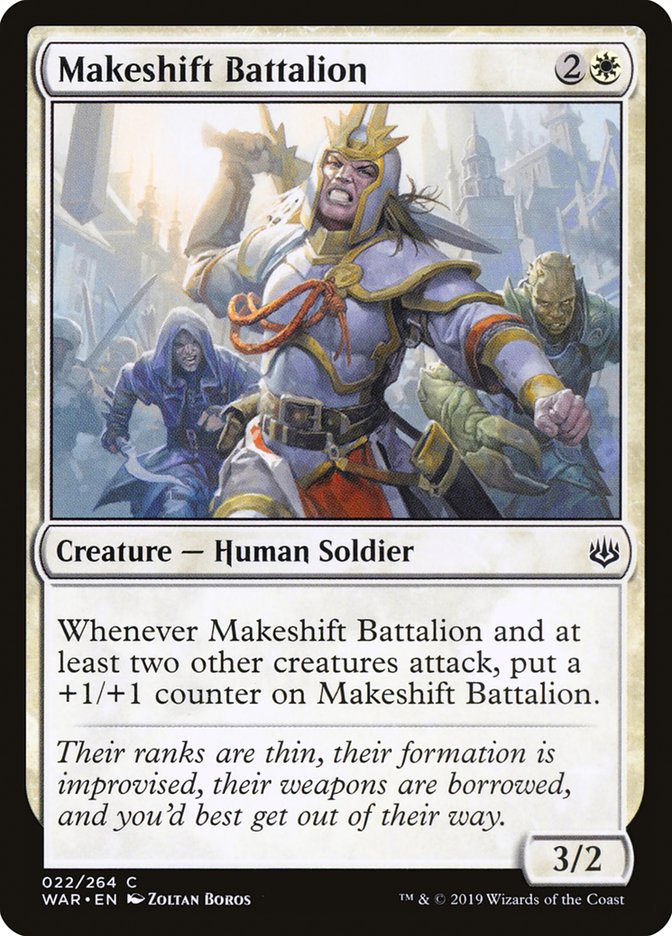 Makeshift Battalion [War of the Spark] Foil