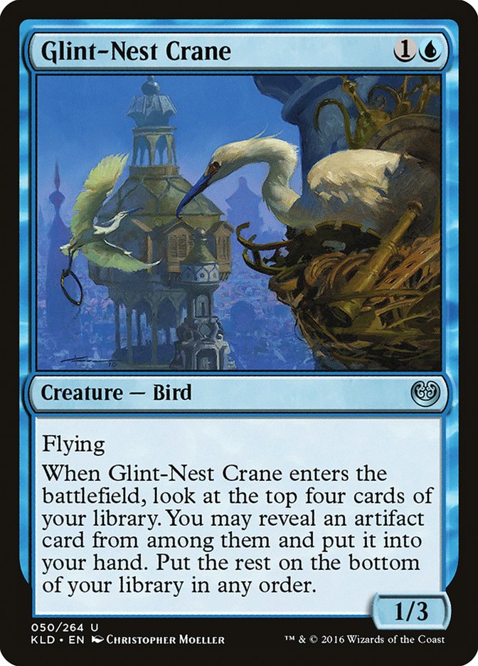 Glint-Nest Crane [Kaladesh] Foil