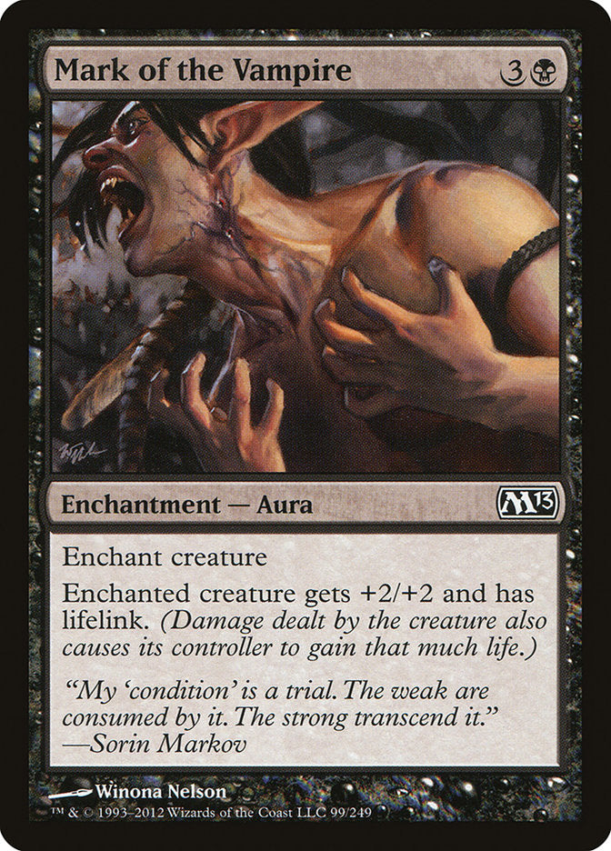 Mark of the Vampire [Magic 2013] Foil