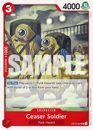 Ceaser Soldier (OP10-007) - [Royal Blood Release Event Cards]