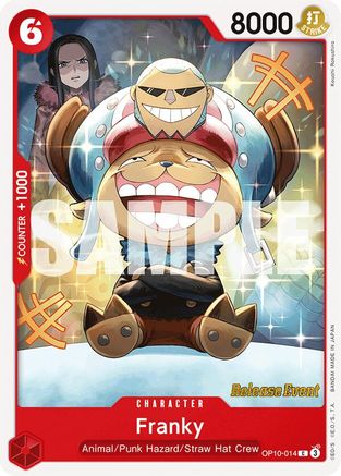 Franky (014) (OP10-014) - [Royal Blood Release Event Cards]