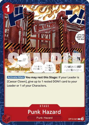 Punk Hazard (OP10-021) - [Royal Blood Release Event Cards]