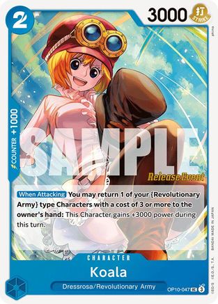 Koala (OP10-047) - [Royal Blood Release Event Cards]