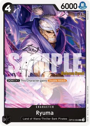 Ryuma (OP10-094) - [Royal Blood Release Event Cards]