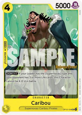 Caribou (OP10-104) - [Royal Blood Release Event Cards]