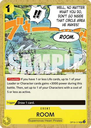 ROOM (OP10-117) - [Royal Blood Release Event Cards]