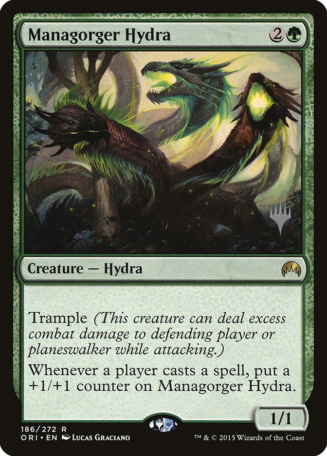 Managorger Hydra (Promo Pack) [Magic Origins Promos] Foil