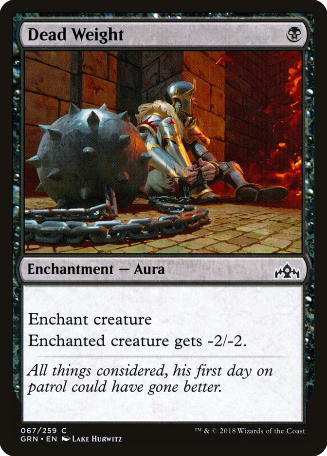 Dead Weight [Guilds of Ravnica] Foil