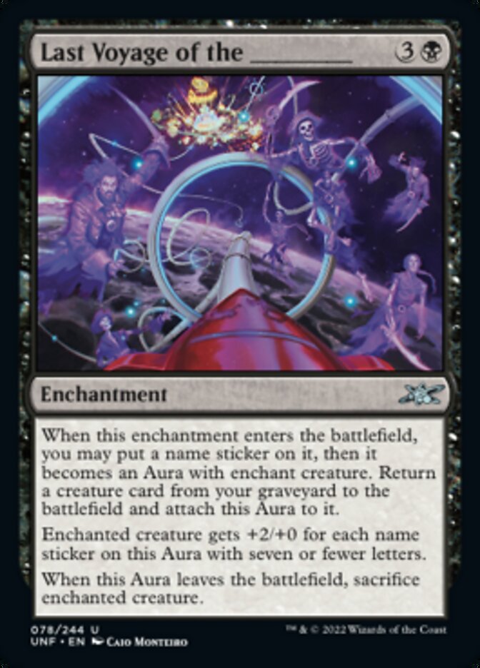Last Voyage of the _____ [Unfinity] Foil