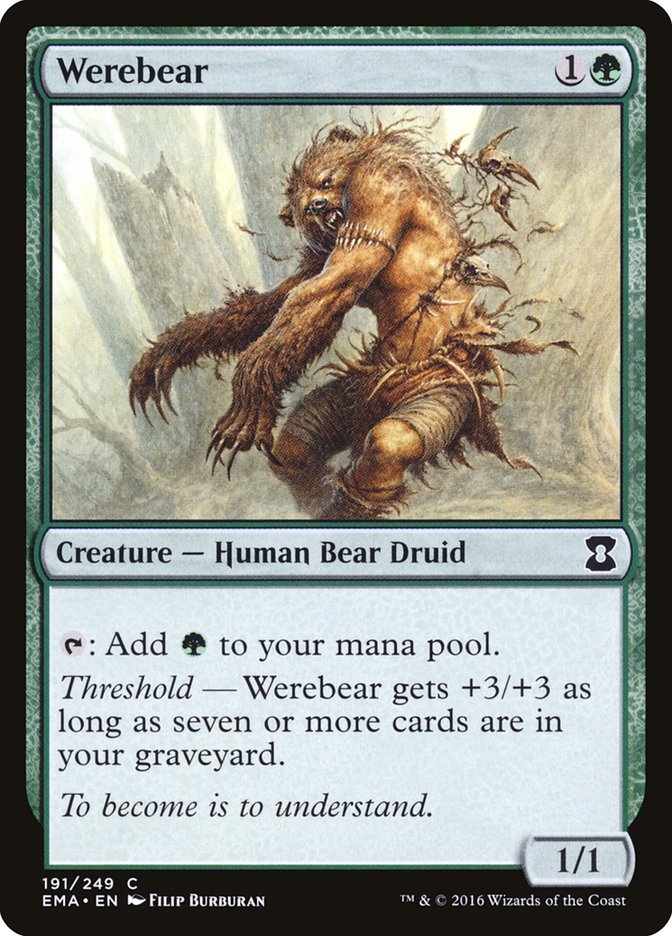 Werebear [Eternal Masters] Foil
