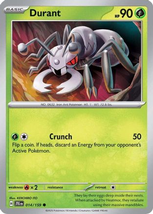 Durant (014/159) [Scarlet & Violet: Journey Together] Reverse Holofoil
