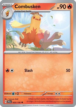 Combusken (023/159) [Scarlet & Violet: Journey Together] Reverse Holofoil