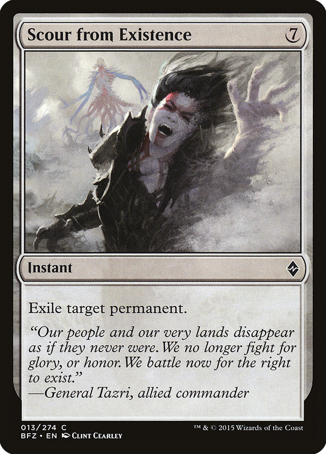 Scour from Existence [Battle for Zendikar] Foil