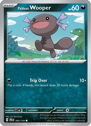 Paldean Wooper (093/159) [Scarlet & Violet: Journey Together] Reverse Holofoil