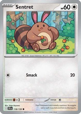 Sentret (118/159) [Scarlet & Violet: Journey Together] Reverse Holofoil