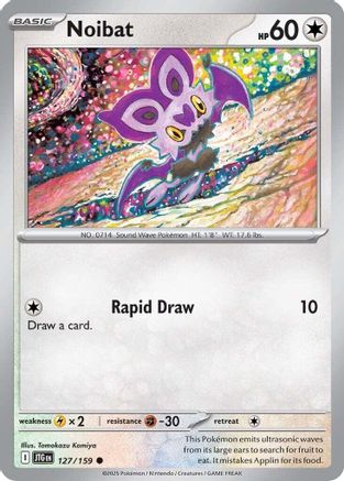 Noibat (127/159) [Scarlet & Violet: Journey Together] Reverse Holofoil